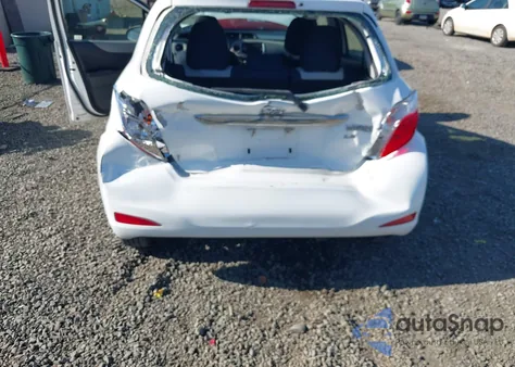 2012 Toyota Yaris Le z USA, uszkodzony, nr VIN JTDKTUD35CD525726